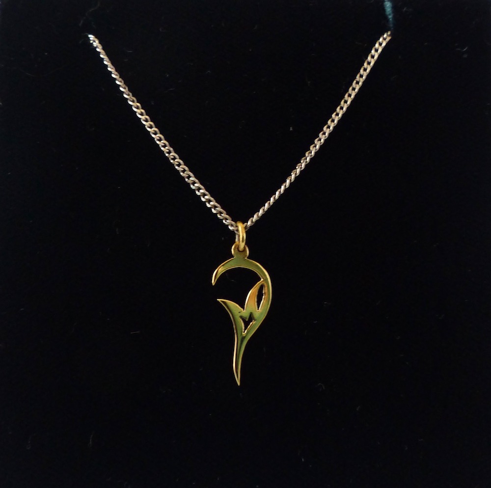 Silver Initials pendant